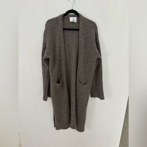 Korean brand 9a grade wool long boho cardigan sweater